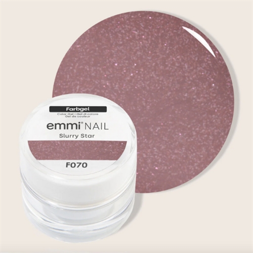 Glitter Gel Slurry Star - F070